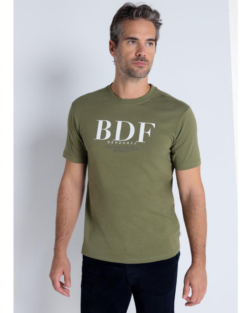 CAMISETA BENDORFF GRÁFICA BDF MANGA CORTA VERDE VERDE