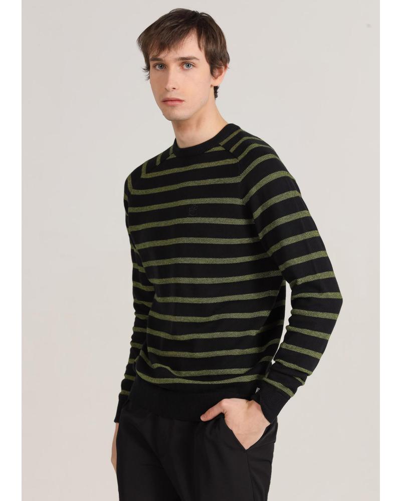 BENDORFF JERSEY RAYAS CUELLO CAJA MANGAS RANGLAN NEGRO NEGRO