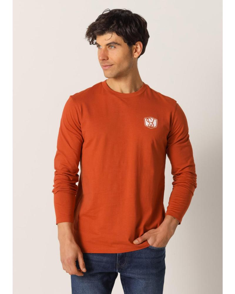 SIX VALVES CAMISETA GRÁFICA DE MANGA LARGA - MARRÓN MARRON