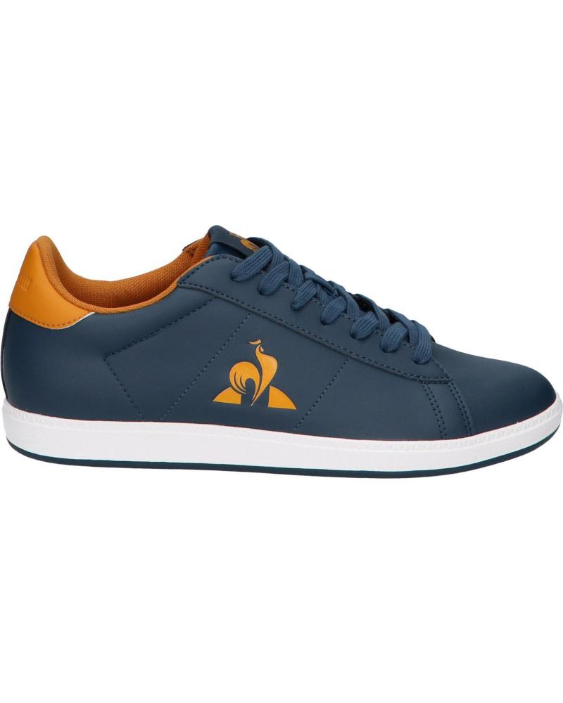DEPORTIVAS LE COQ SPORTIF COURTSET 2 PAGEANT BLUE-INCA GOLD 2520554 PAGEANT BLUE-INCA GOLD