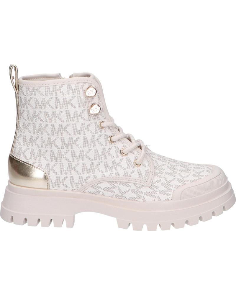 MICHAEL KORS BOTAS PAYTON MK02734257 VANILLA LOGO PU - VANILLA NAPPA PU VANILLA LOGO PU - VANILLA NAPPA PU