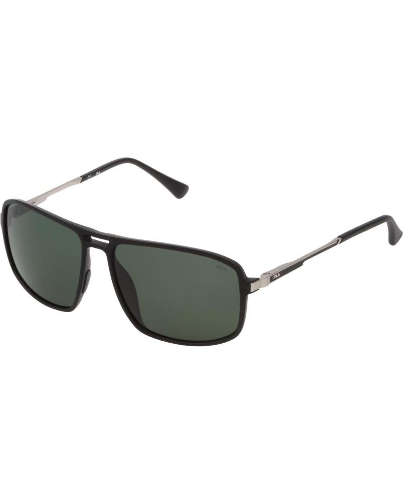 GAFAS DE SOL FILA SF9329-58U28P HOMBRE MONTURA NEGRA LENTE VERDE
