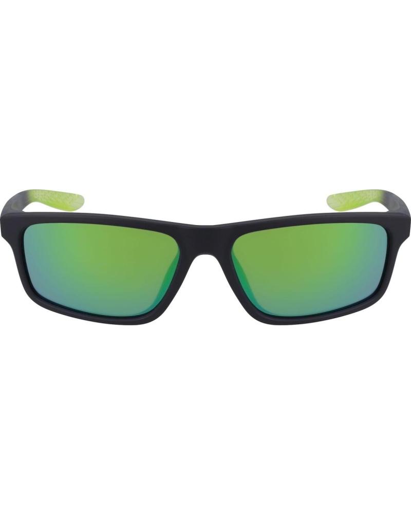 GAFAS DE SOL NIKE CHRONICLE-M-MI CW4654, MONTURA NEGRA/VERDE, LENTE Ø 59 MM
