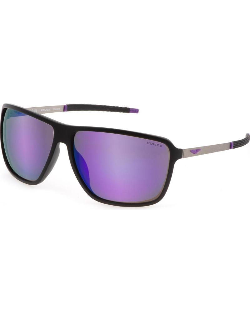 GAFAS DE SOL DEPORTIVAS POLICE SPLL15-65U28Z CON LENTES ESPEJADAS PÚRPURA Ø 65 MM