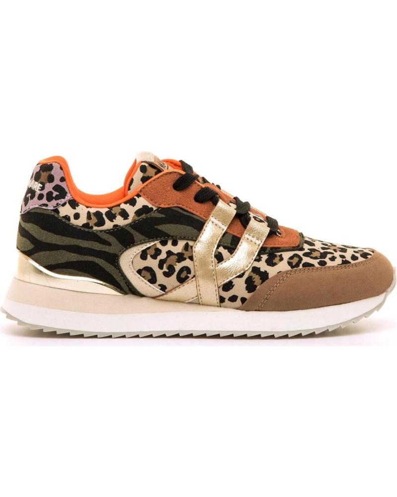ZAPATILLAS CASUAL MARIA MARE 63596 MARRÓN ANIMAL PRINT MARRóN