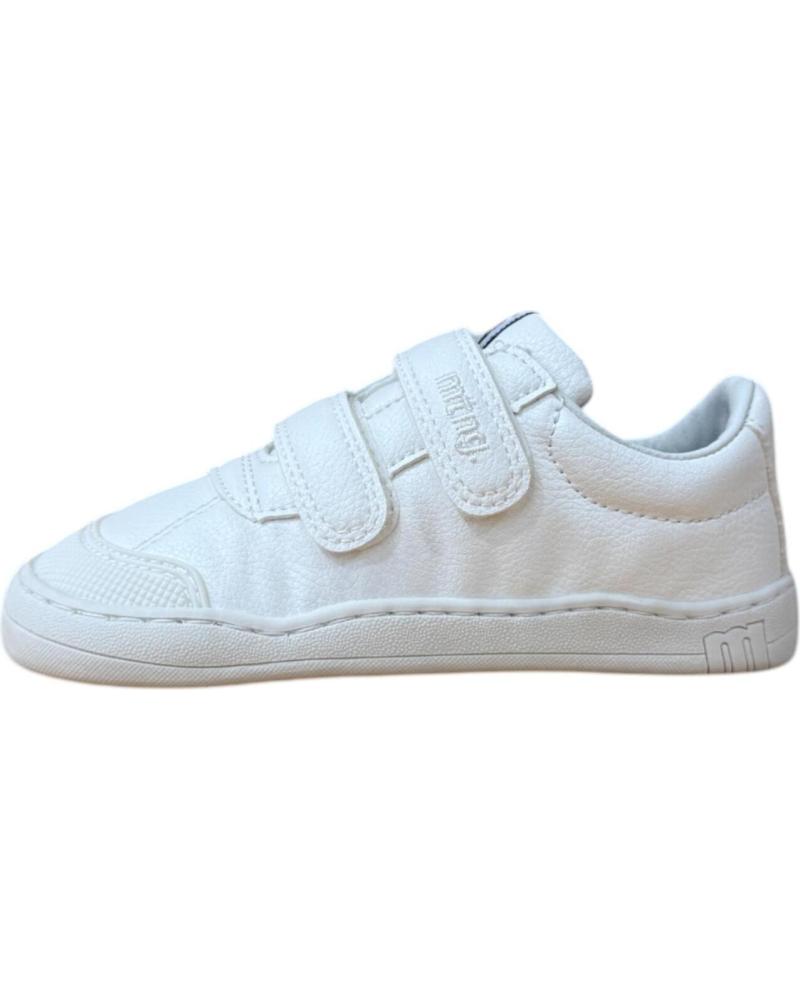 ZAPATILLAS INFANTILES MTNG BLANCAS CON VELCRO 48941 RESPETUOSAS BLANCO