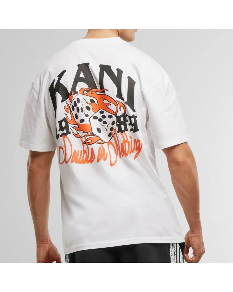 CAMISETA KARL KANI DICE PRINT BLANCA NAN