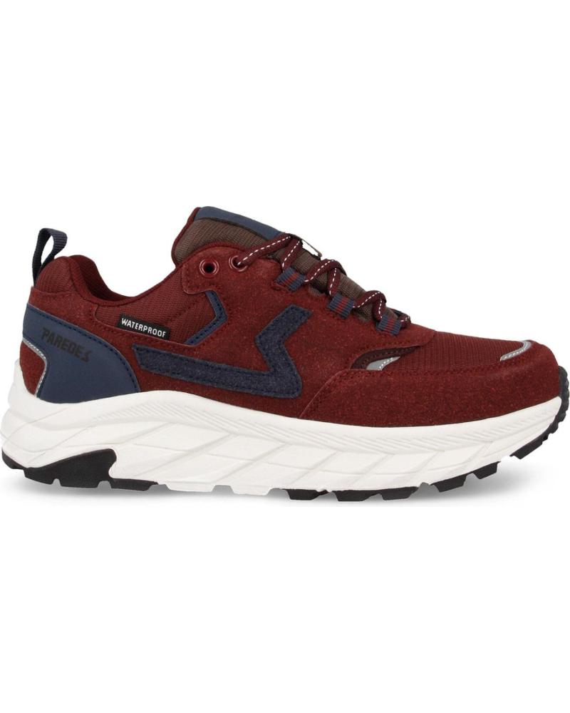 ZAPATILLAS TREKKING PAREDES GUADASSUAR BURDEOS BURDEOS BURDEOS