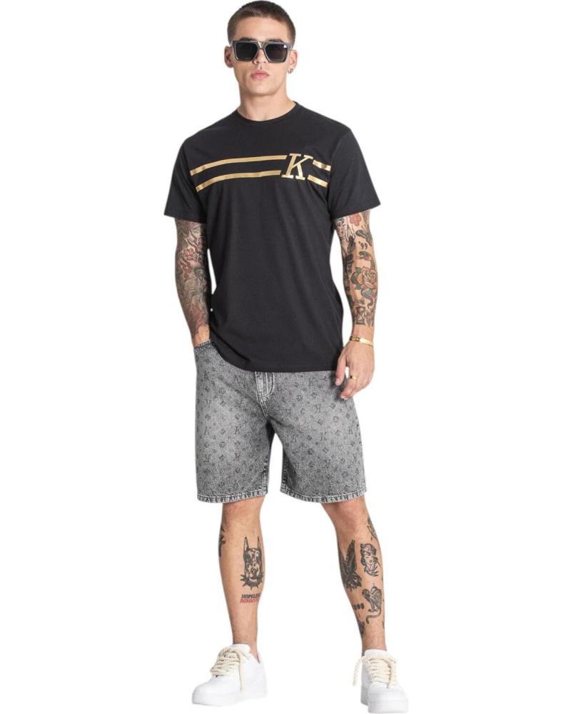 GIANNI KAVANAGH CAMISETA K FOIL NEGRA NEGRO