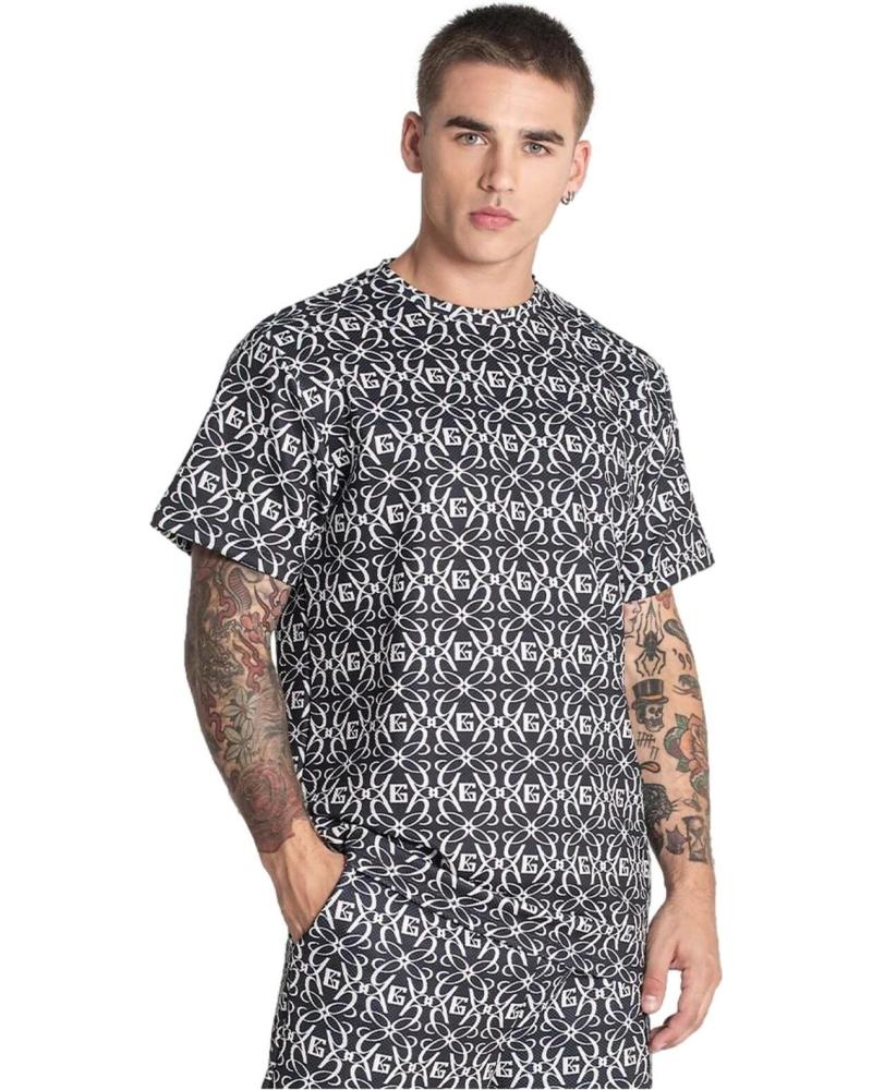 CAMISETA DE MANGA CORTA ESTAMPADA GIANNI KAVANAGH NOUVEAU NEGRO MULTICOLOR MULTICOLOR