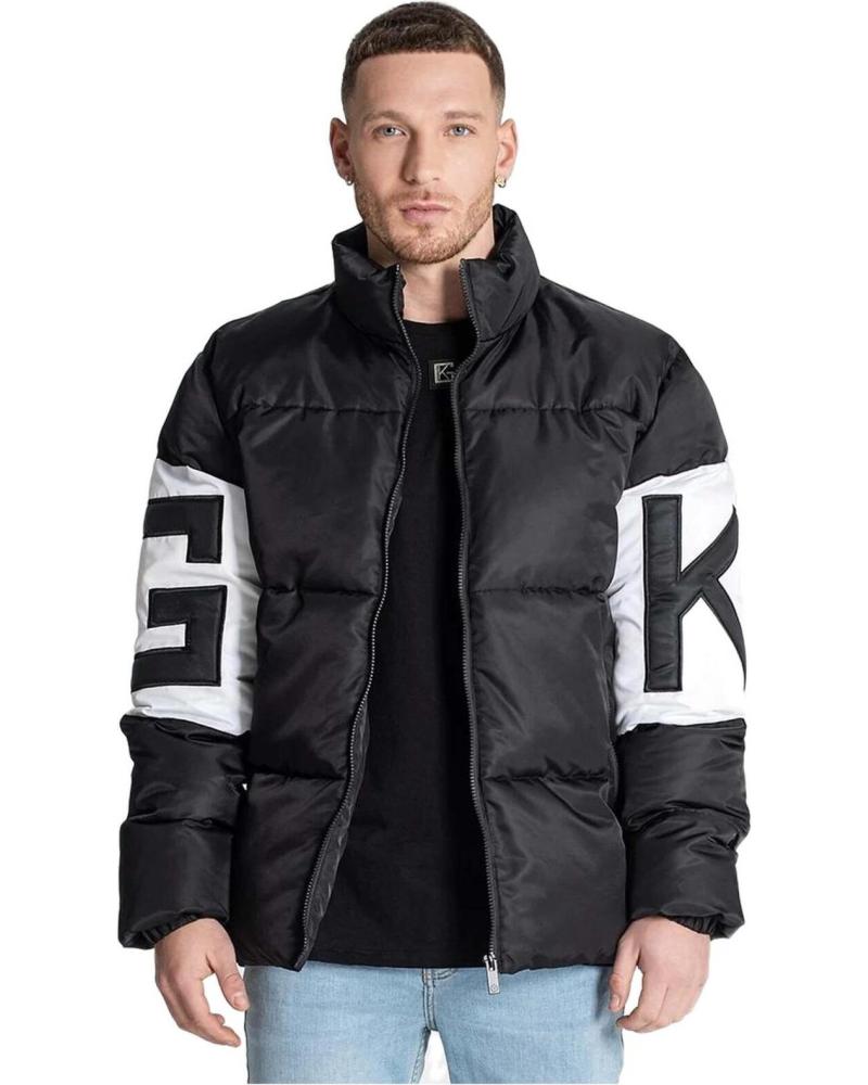 CHAQUETA ACOLCHADA PUFFER GIANNI KAVANAGH CAPTAIN NEGRA NEGRO