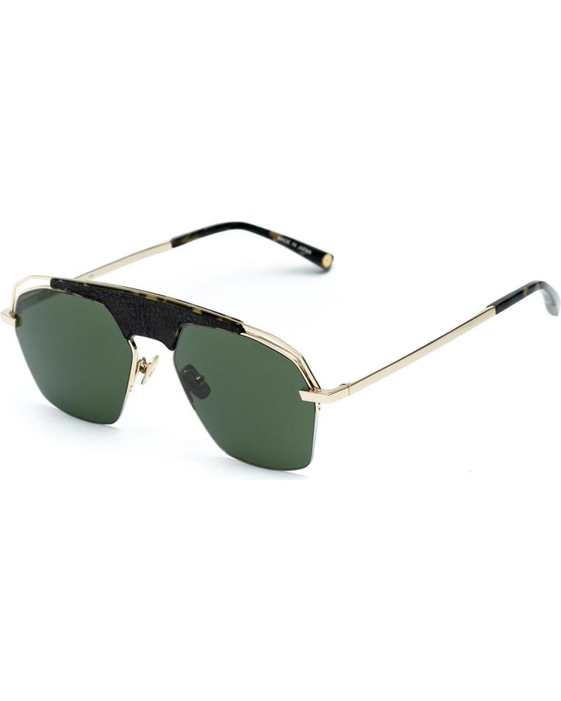 GAFAS DE SOL HOMBRE BELSTAFF MAXFORD DORADO VERDE Ø 57 MM