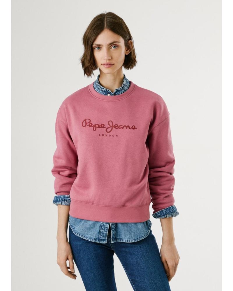 SUDADERA PEPE JEANS PL5800002 ROSA ROSA