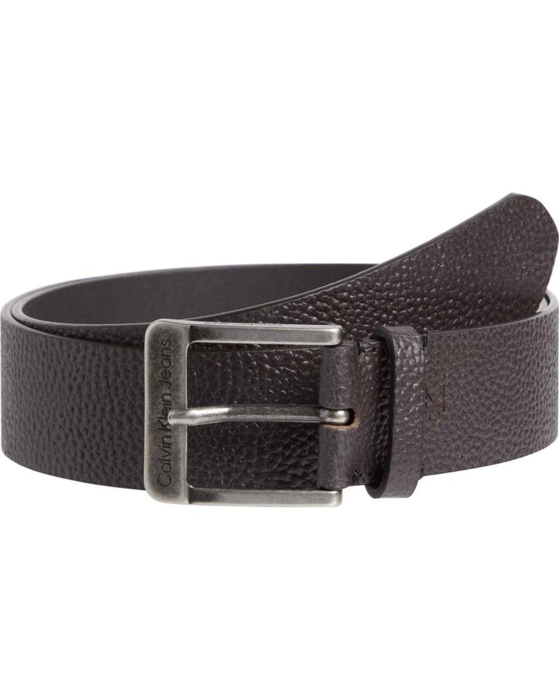 CINTURÓN CALVIN KLEIN K50K512608 MARRÓN DE CUERO MARRóN