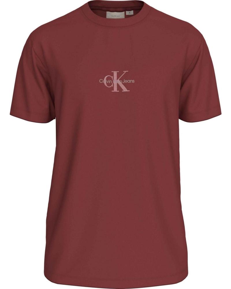 CALVIN KLEIN CAMISETA J30J325649 GRANATE VARIOS COLORES