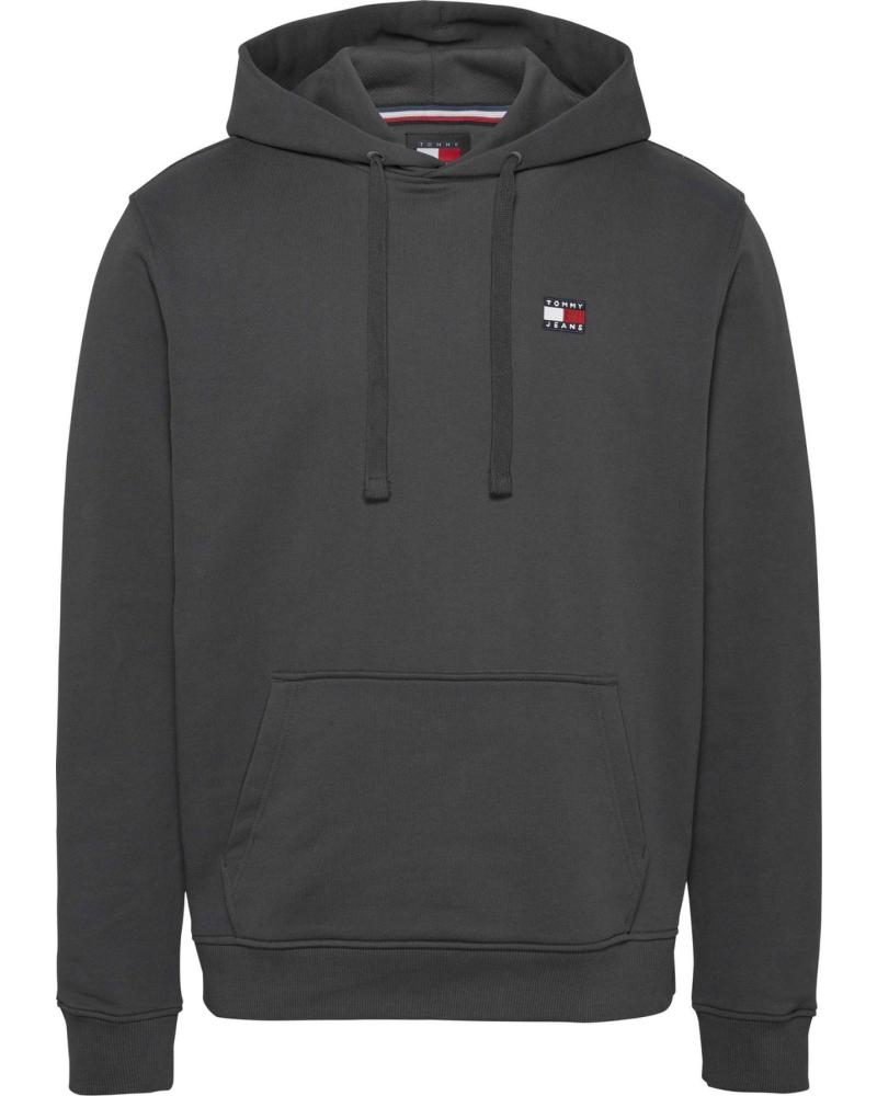SUDADERA CON CAPUCHA TOMMY HILFIGER DM0DM17988 GRIS GRIS