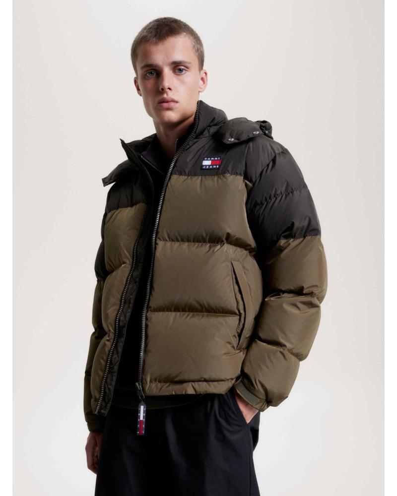 TOMMY HILFIGER CAZADORA ACOLCHADA DM0DM17482 VERDE OSCURO VERDE