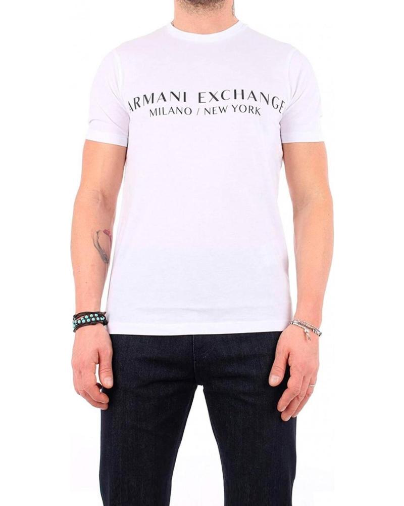 CAMISETA ARMANI EXCHANGE AX 8NZT72Z8H4Z BLANCA BLANCO