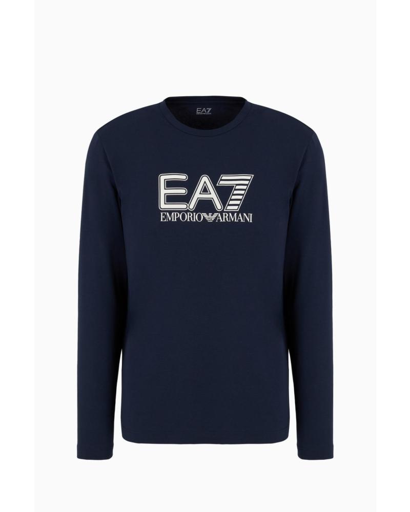 CAMISETA DE MANGA LARGA EMPORIO ARMANI EA7 6DPT64PJVQZ AZUL MARINO AZUL