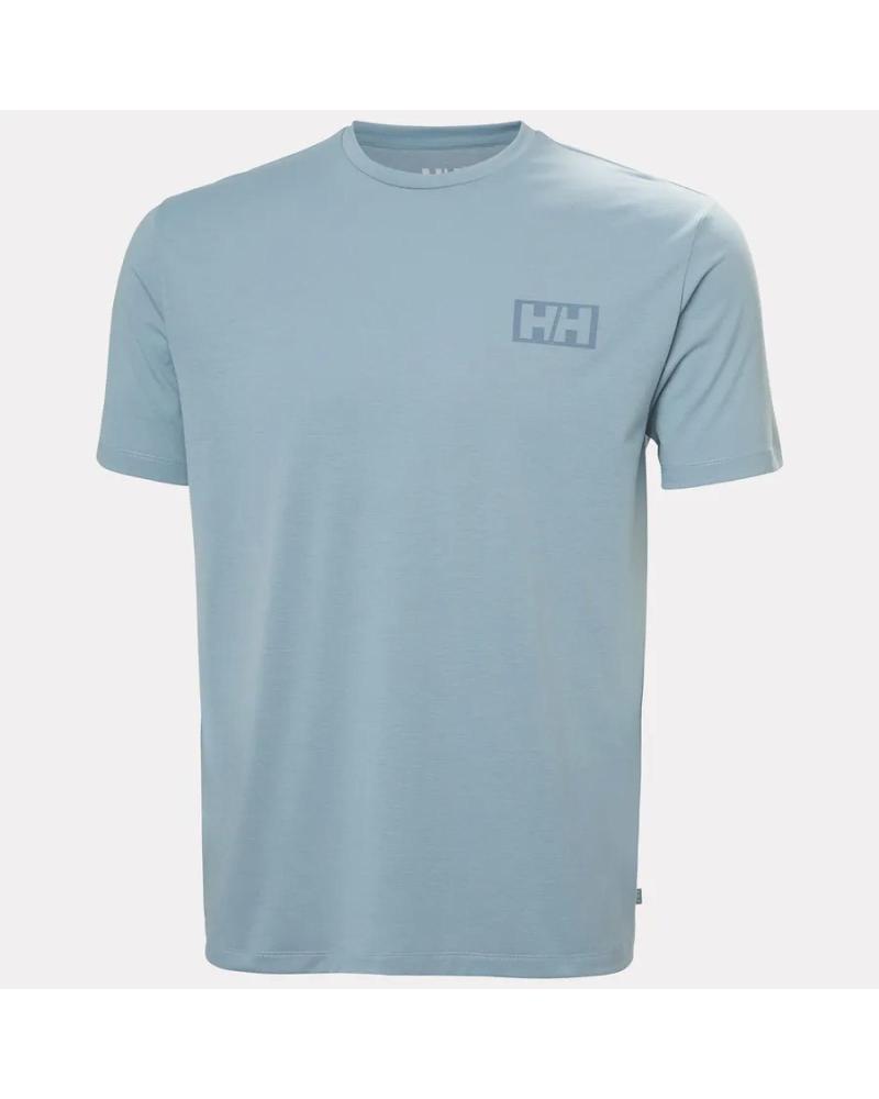 CAMISETA HELLY HANSEN MODELO 63082 AZUL CLARO PARA HOMBRE AZUL