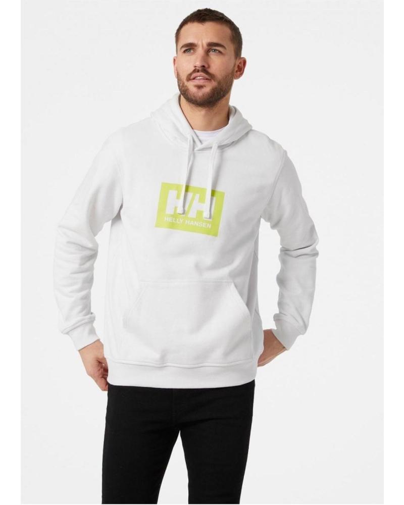 SUDADERA CON CAPUCHA HELLY HANSEN 53289 BLANCA BLANCO