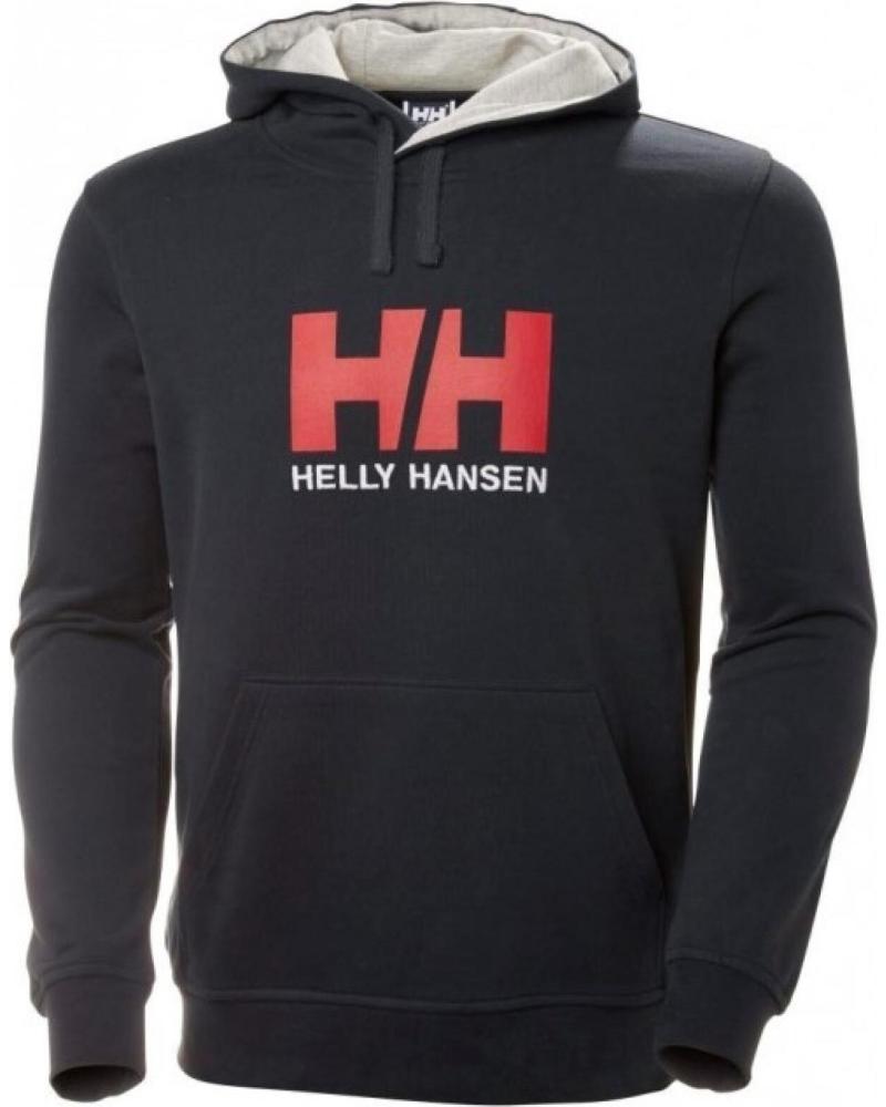 SUDADERA HELLY HANSEN HH LOGO HOODIE 33977 MARINO AZUL AZUL