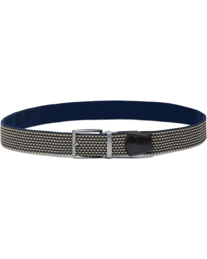 CINTURÓN REVERSIBLE SALSA 21009238 AZUL/GRIS ESTAMPADO AZUL