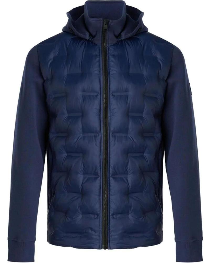 CHAQUETA SALSA CON CAPUCHA MODELO 21008653 AZUL MARINO AZUL