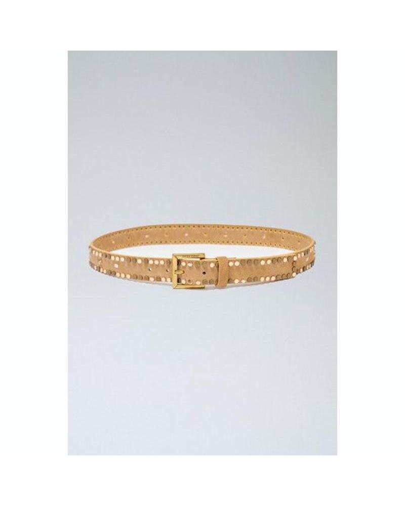 CINTURÓN TRENZADO SALSA 21008546 EN TONO MARRÓN MARRóN