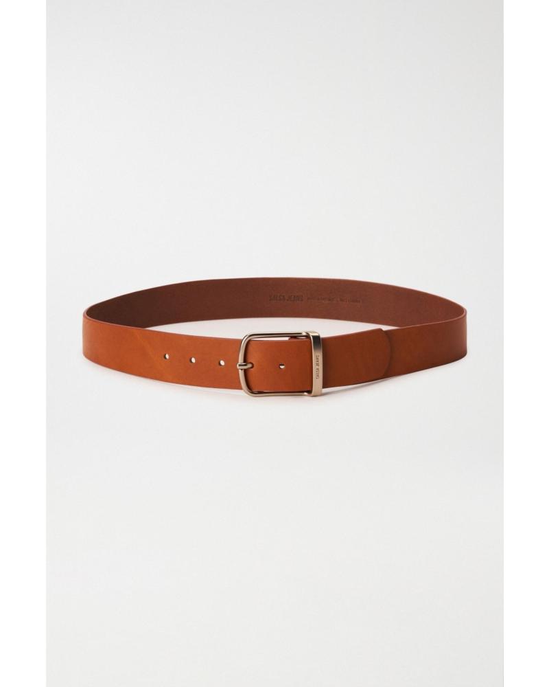 CINTURÓN CLÁSICO DE PIEL SALSA 21008542 - MARRÓN MARRóN