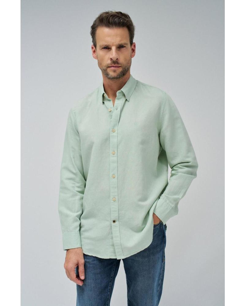 CAMISA DE HOMBRE SALSA 21005685 VERDE CLARO VERDE