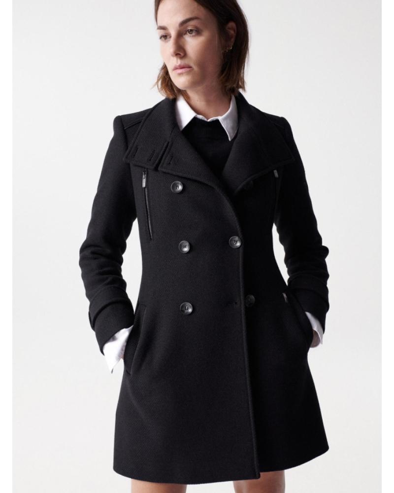 ABRIGO CAZADORA SALSA 21002955 NEGRO NEGRO