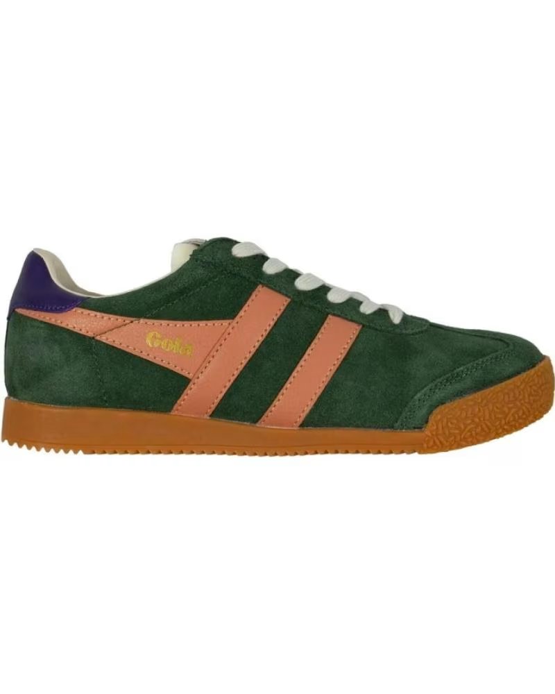 Gola Elan Verde con Detalles Naranja Verde