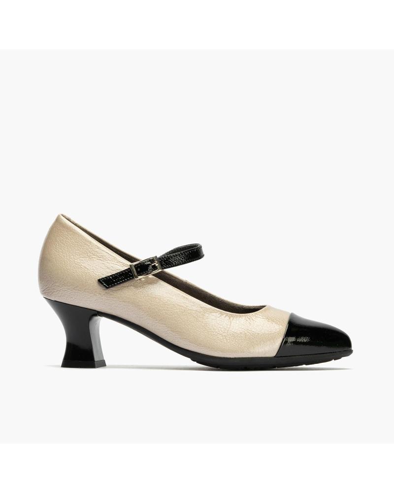 PITILLOS MERCEDITAS BICOLOR 10851 NEGRO NEGRO