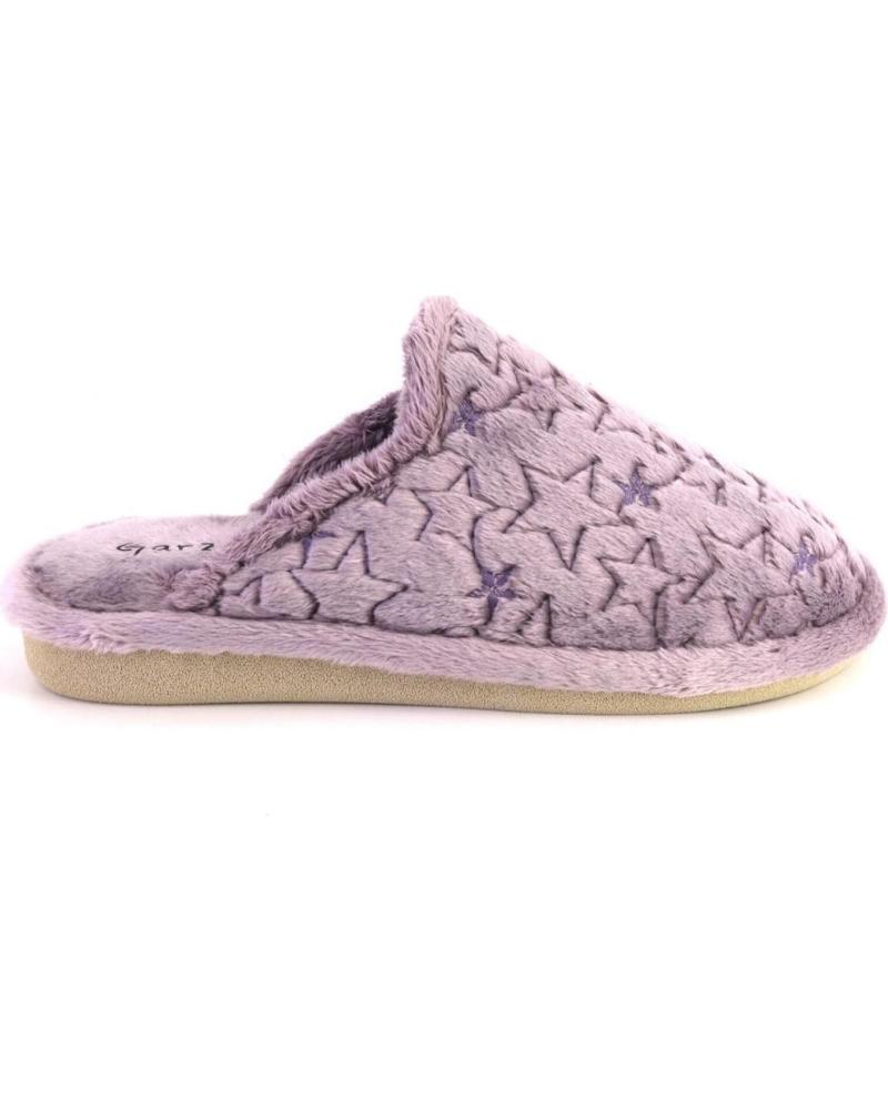 GARZON ZAPATILLAS DE CASA P450 584 ESTAMPADO ESTRELLAS MALVA MALVA