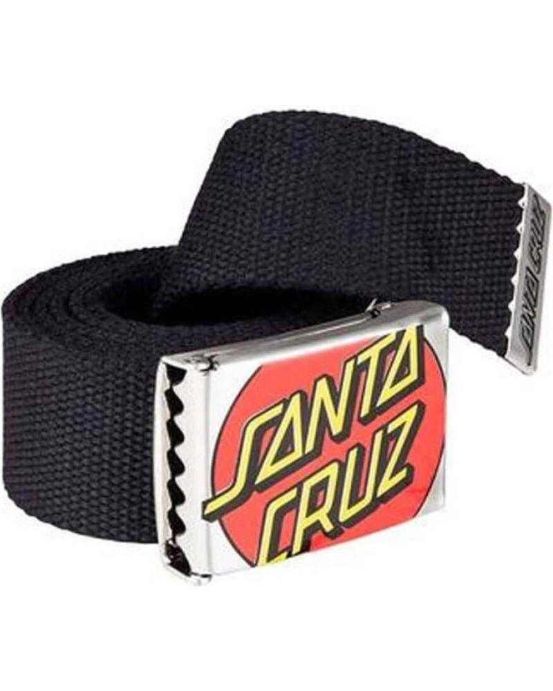CINTURÓN SANTA CRUZ CROP DOT BELT NEGRO NEGRO
