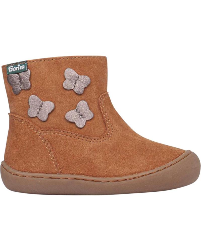 GORILA 75951 BOTAS INFANTILES MARRONES CON MARIPOSAS MARRóN