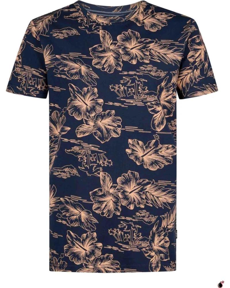 PETROL CAMISETAS DE CHICO TSR623 MARINO AZUL