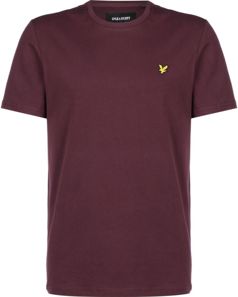 LYLE & SCOTT TS400VOG CAMISETA BÁSICA HOMBRE GRANATE VARIOS COLORES
