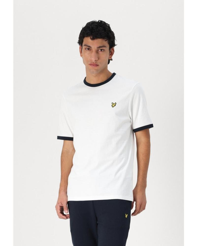 CAMISETA RINGER LYLE & SCOTT TS2201V BLANCA BLANCO