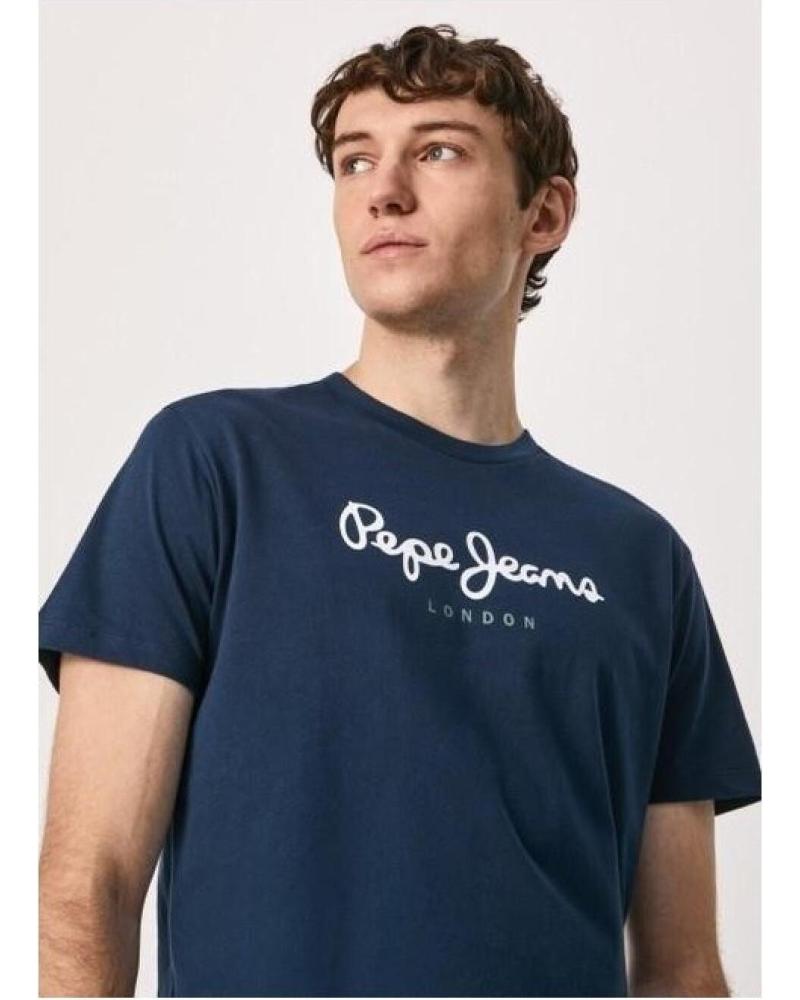 PEPE JEANS CAMISETA LOGO PM508208 AZUL AZUL