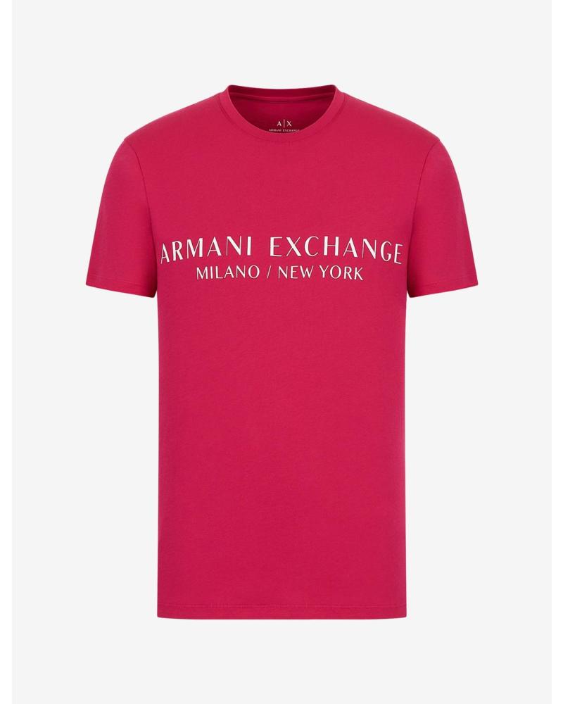 CAMISETA ARMANI EXCHANGE AX CON LOGO 8NZT72Z8H4Z ROJA ROJO