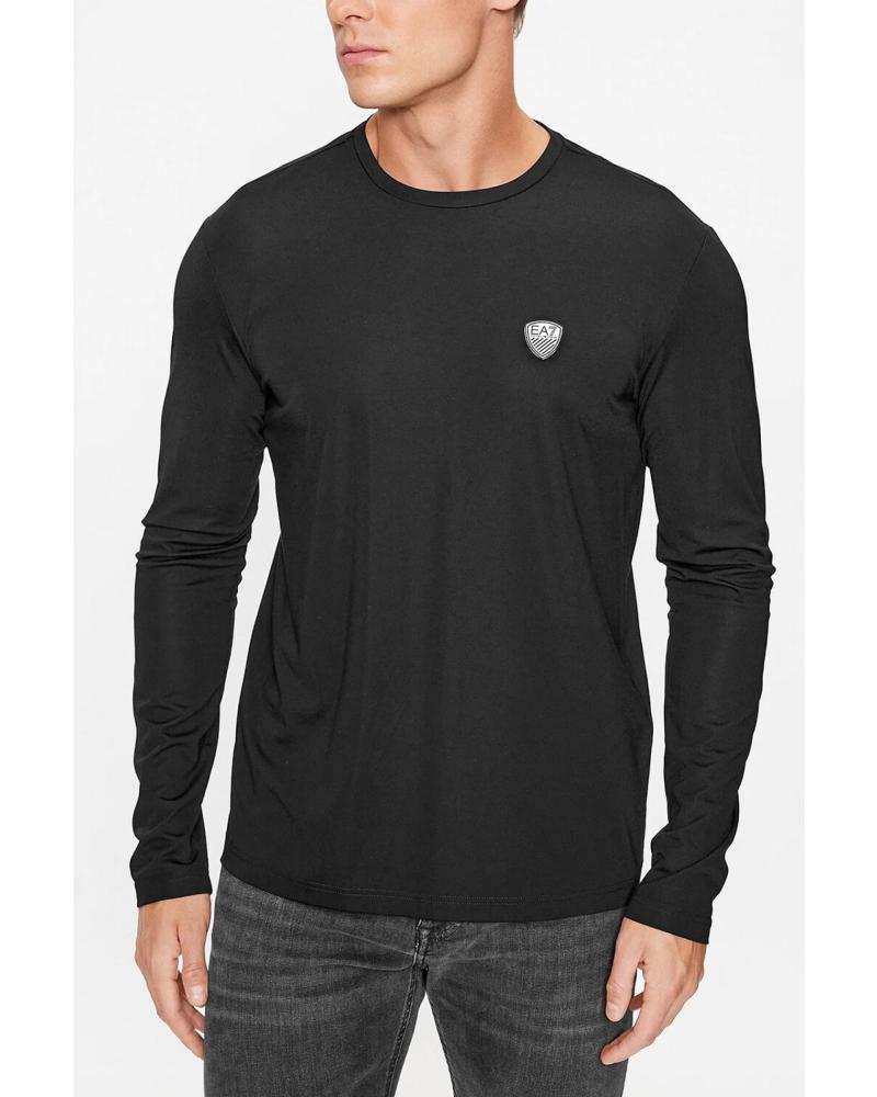 CAMISETA DE MANGA LARGA EMPORIO ARMANI EA7 8NPT17PJRGZ NEGRA NEGRO
