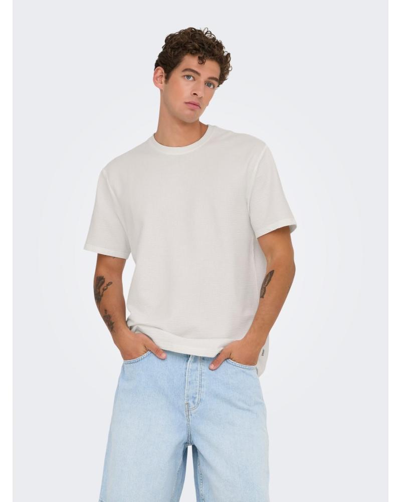 CAMISETA ONLY SONS 22028692 BLANCA BLANCO