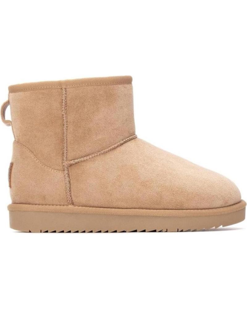 BOTINES PLANOS XTI 144444 BEIGE BEIGE