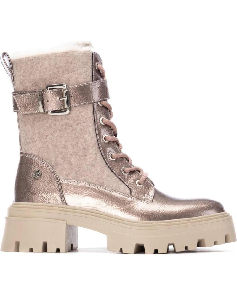 BOTÍN XTI 144669 NUDE CON SUELA TRACK NUDE