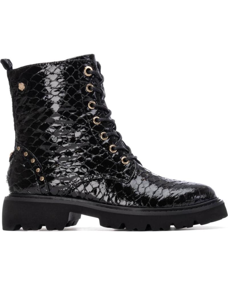 BOTÍN CARMELA 162665 EFECTO COCODRILO BRILLANTE GRIS