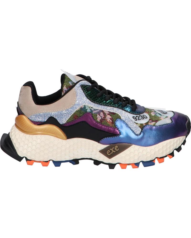 ZAPATILLAS EXE 3020-2 PIEL BLUE DENIM LEATHER BLUE DENIM