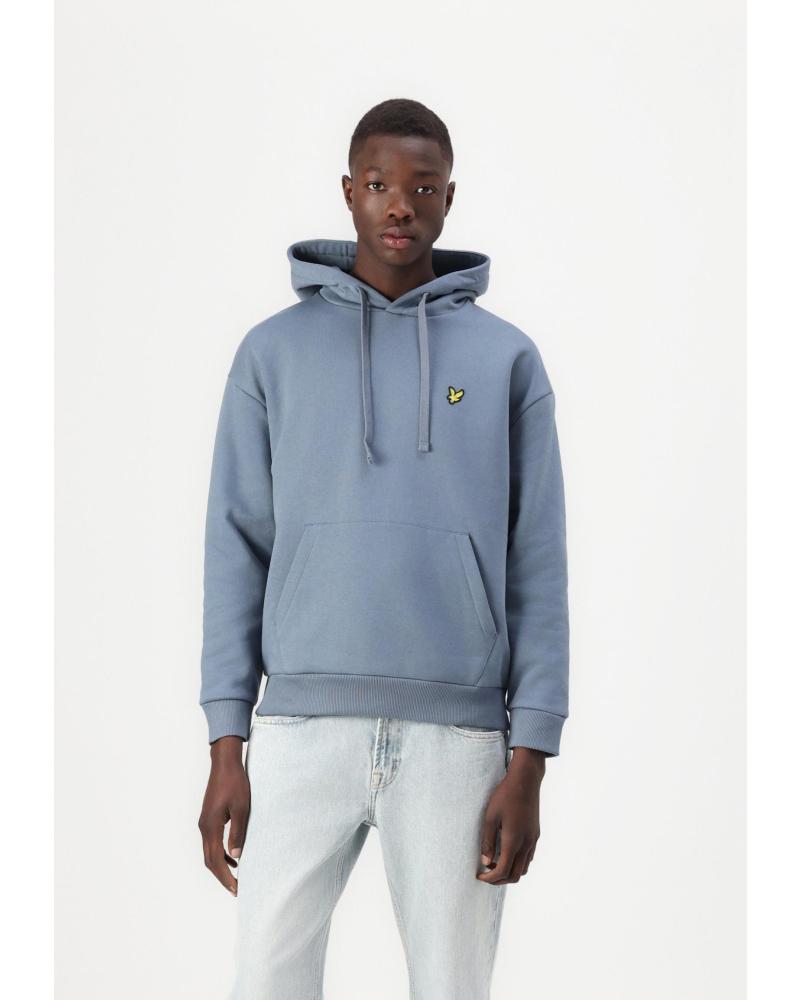 SUDADERA CON CAPUCHA LYLE & SCOTT ML416VOG AZUL PARA HOMBRE AZUL