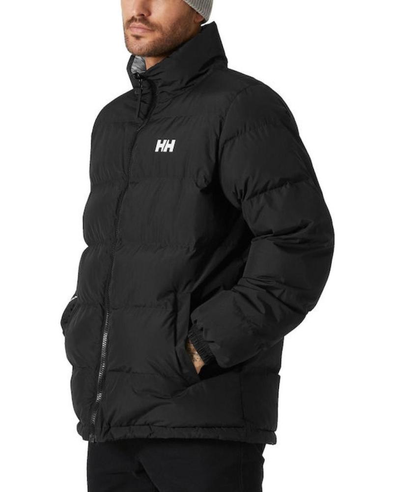 CHAQUETA PUFFER HELLY HANSEN 54060 NEGRA MULTICOLOR